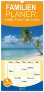 Cover-Bild zum Titel 'Familienplaner 2027 - Karibik Traum Isla Saona mit 5 Spalten (Wandkalender, 21 x 45 cm) CALVENDO' von 'Stefan Schröder - Photography'