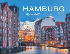 Cover-Bild zum Titel 'Hamburg - Meine Stadt Kalender 2026' von ''