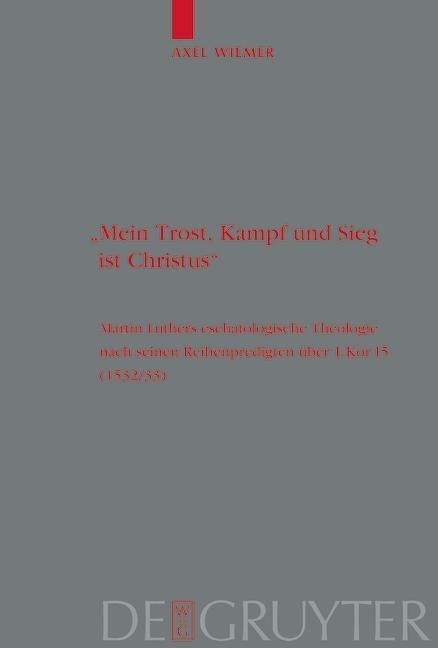 "Mein Trost, Kampf und Sieg ist Christus" - Axel Wiemer