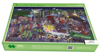 Cover-Bild zum Titel 'Puzzle Wimmeliges Ruhrgebiet' von ''