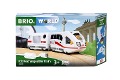 BRIO World - 36088 Trains of the World ICE Akkureisezug | Akku-betriebene Spielzeuglok für Kinder ab 3 Jahren - 