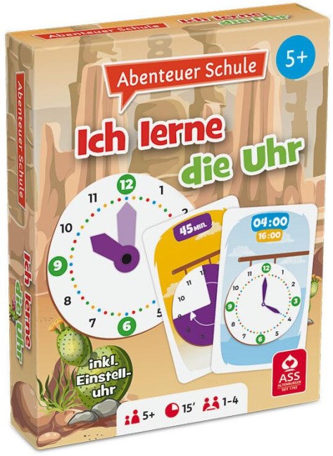 Lernspiel - Die Uhr - 