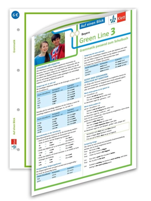 Green Line 3 Bayern Klasse 7 Auf einen Blick. Grammatik passend zum Schulbuch - 