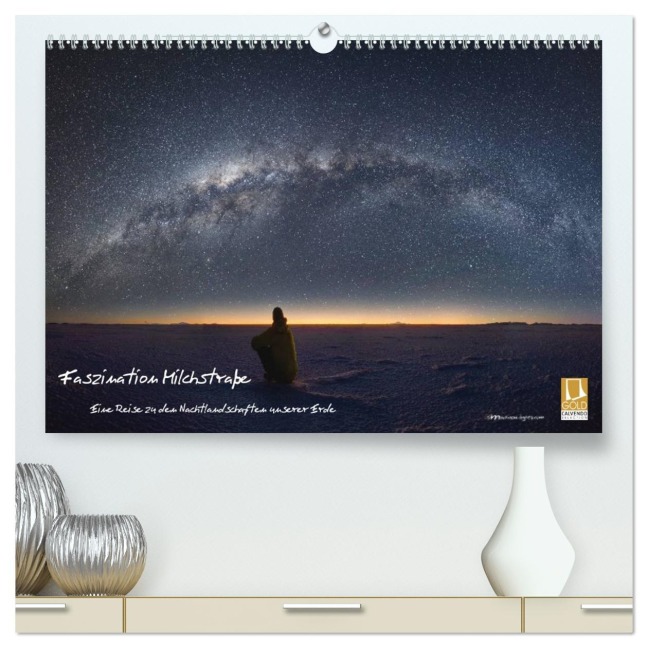 Faszination Milchstraße - eine Reise zu den Nachtlandschaften unserer Erde (hochwertiger Premium Wandkalender 2026 DIN A2 quer), Kunstdruck in Hochglanz - Daniel Mathias