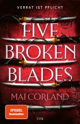 Cover-Bild zum Titel 'Five Broken Blades' von 'Mai Corland'