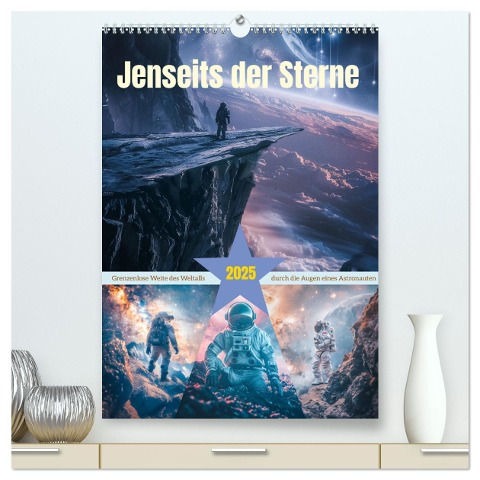 Jenseits der Sterne (hochwertiger Premium Wandkalender 2025 DIN A2 hoch), Kunstdruck in Hochglanz - Steffen Gierok-Latniak