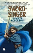 Cover-Bild zum Titel 'Sword-singer' von 'Jennifer Roberson'