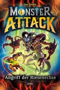 Cover-Bild zum Titel 'Monster Attack (1). Angriff der Riesenechse' von 'Jon Drake'