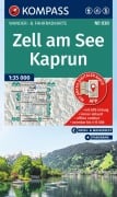 Cover-Bild zum Titel 'KOMPASS Wanderkarte 030 Zell am See, Kaprun 1:35.000' von ''