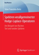 Cover-Bild zum Titel 'Spektren verallgemeinerter Hodge-Laplace-Operatoren' von 'Stine Franziska Beitz'