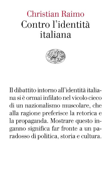 Contro l'identità italiana - Christian Raimo