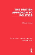 Cover-Bild zum Titel 'The British Approach to Politics' von 'Michael Stewart'