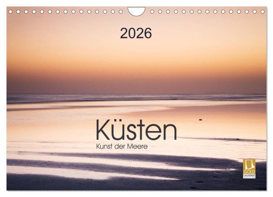 Küsten - Kunst der Meere (Wandkalender 2026 DIN A4 quer), CALVENDO Monatskalender - Lucyna Koch