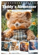 Cover-Bild zum Titel 'Taddy¿s Abenteuer (Tischkalender 2026 DIN A5 hoch), CALVENDO Monatskalender' von 'Steffen Gierok-Latniak'