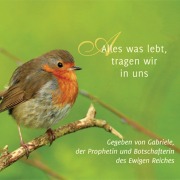 Cover-Bild zum Titel 'Alles was lebt, tragen wir in uns' von 'Gabriele'