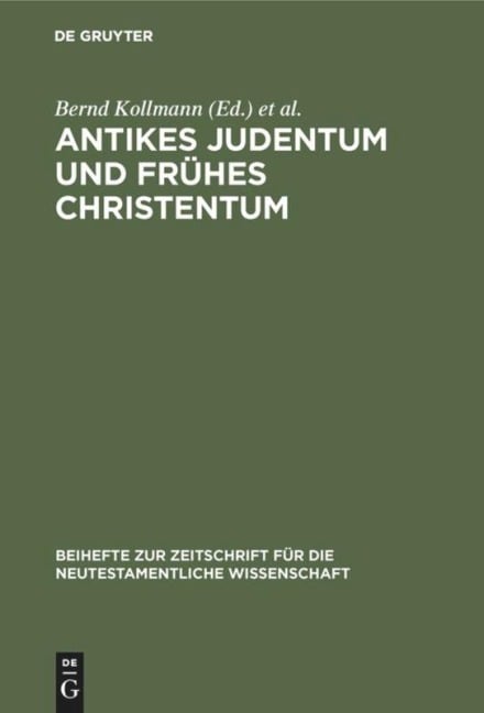 Antikes Judentum und Frühes Christentum - 