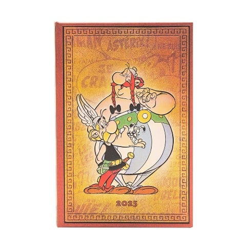 12-Monatskalender 2025 Asterix & Obelix, Mini, Verso - 