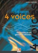 Cover-Bild zum Titel '4 voices - Das Chorbuch für gemischte Stimmen' von ''