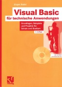 Cover-Bild zum Titel 'Visual Basic für technische Anwendungen' von 'Jürgen Radel'