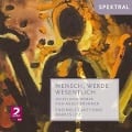 Cover-Bild zum Titel 'Mensch,werde wesentlich-Geistliche Werke' von 'Deckert/Willi/Utz/Ensemble Cantissimo'