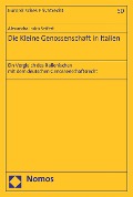 Cover-Bild zum Titel 'Die Kleine Genossenschaft in Italien' von 'Alexandra Indra Seifert'