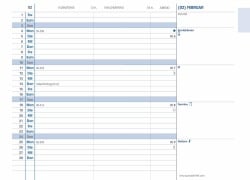 Cover-Bild zum Titel 'Kalendereinlage Plain 2026' von ''