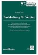 Cover-Bild zum Titel 'Buchhaltung für Vereine' von 'Wolfgang Pfeffer'