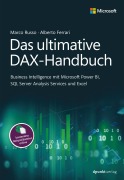 Cover-Bild zum Titel 'Das ultimative DAX-Handbuch' von 'Marco Russo, Alberto Ferrari'