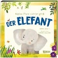Cover-Bild zum Titel 'Kleine Tiere werden groß - Der Elefant' von 'Anna Brett'