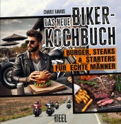 Cover-Bild zum Titel 'Das neue Biker-Kochbuch' von 'Charly Davids'