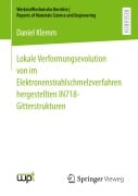 Lokale Verformungsevolution von im Elektronenstrahlschmelzverfahren hergestellten IN718-Gitterstrukturen - Daniel Klemm