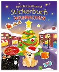 Mein Kritzel-Kratzel-Stickerbuch Weihnachten mit Bambus-Stick - 