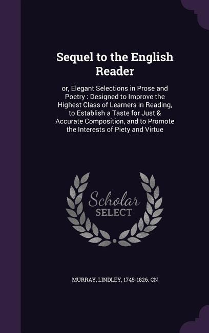 Sequel to the English Reader - Lindley Murray