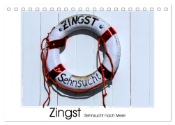 Cover-Bild zum Titel 'Zingst Sehnsucht nach Meer (Tischkalender 2026 DIN A5 quer), CALVENDO Monatskalender' von 'Gabi Hampe'