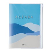 Cover-Bild zum Titel 'MARK'S 2025/26 Taschenkalender, A5 Mountain // Blue' von ''