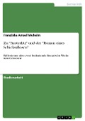 Cover-Bild zum Titel 'Zu: "Austerlitz" und der "Roman eines Schicksallosen"' von 'Franziska Amsel Muheim'