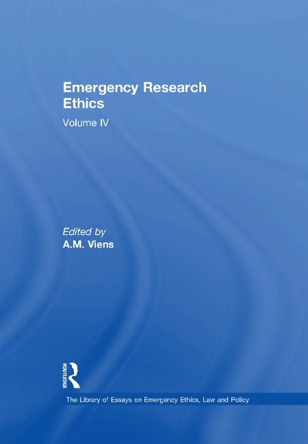 Emergency Research Ethics - 