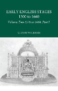 Cover-Bild zum Titel 'Part I - Early English Stages 1576-1600' von ''