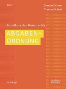 Cover-Bild zum Titel 'Abgabenordnung' von 'Simone Grimm, Thomas Scheel'