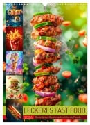 Leckeres Fast Food (Wandkalender 2026 DIN A3 hoch), CALVENDO Monatskalender - Dirk Meutzner