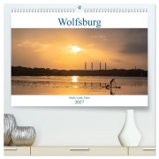 Cover-Bild zum Titel 'Wolfsburg - Stadt, Land, Fluss (hochwertiger Premium Wandkalender 2027 DIN A2 quer), Kunstdruck in Hochglanz' von 'Marc-Sven Kirsch'