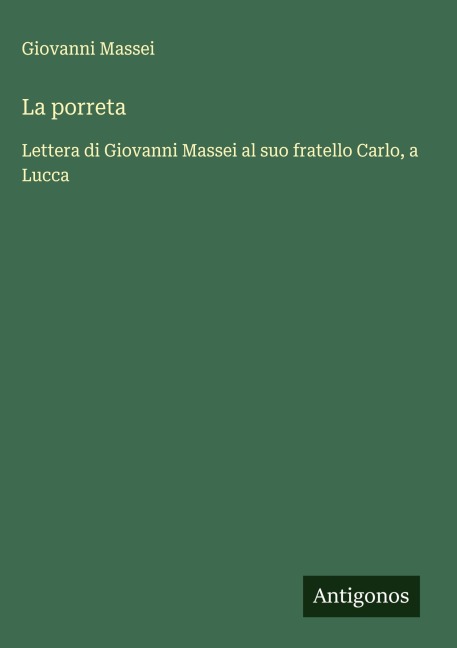 La porreta - Giovanni Massei