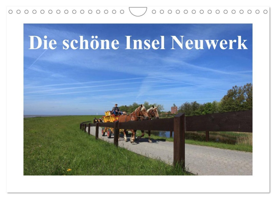 Die schöne Insel Neuwerk (Wandkalender 2026 DIN A4 quer), CALVENDO Monatskalender - AWS S. J. Schröder Schröder