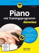 Cover-Bild zum Titel 'Piano mit Trainingsprogramm für Dummies' von 'Blake Neely, Oliver Fehn'