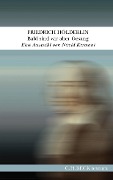 Cover-Bild zum Titel 'Bald sind wir aber Gesang' von 'Friedrich Hölderlin'