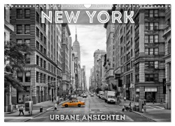 Cover-Bild zum Titel 'NEW YORK Urbane Ansichten (Wandkalender 2026 DIN A3 quer), CALVENDO Monatskalender' von 'Melanie Viola'