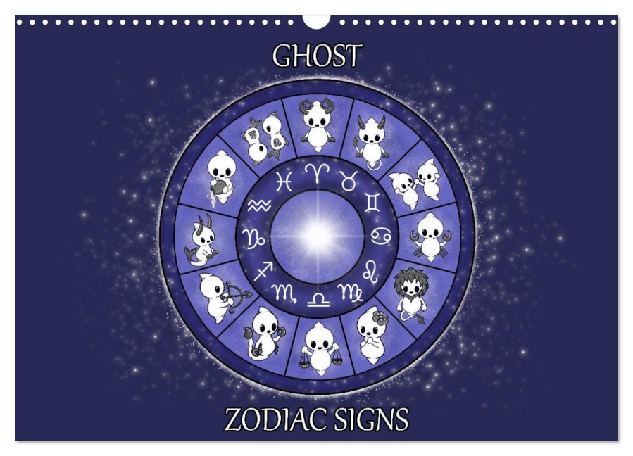 Geister Sternzeichen (Wandkalender 2026 DIN A3 quer), CALVENDO Monatskalender - Pezi Creation Petra Haberhauer