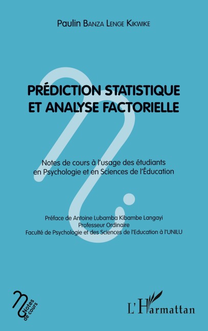 Prédiction statistique et analyse factorielle - Paulin Banza Lenge Kikwike