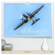 Cover-Bild zum Titel 'Art of Aviation - Kunstvolle Flugzeuge (hochwertiger Premium Wandkalender 2026 DIN A2 quer), Kunstdruck in Hochglanz' von 'Udo Haafke'