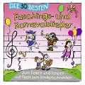 Cover-Bild zum Titel 'Die 30 besten Faschings- und Karnevalslieder' von 'S. Sommerland, Glück, K. & Kita-Frösche, Die'